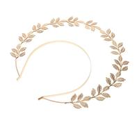 LIGHTAOTAO Golden Alloy Medieval Headdress with Timeless Elegance, Enhancing Feminine Charm and Adding Sophistication, for Bridesmaid Wedding Hair Accessories and Evening Parties