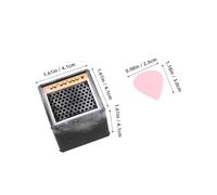 LIGHTAOTAO Guitar Pick Storage Box Vintage Mini Printed for Ukulele Bass Electric and Acoustic Guitars Plectrum Holder Display Case Random Color