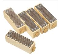 LIGHTAOTAO Handmade Wooden Beekeeping Queen Cage 5pcs Pack Sturdy Wood Material, Does Not Hurt Bees, Improves Survival Rate Essential Beekeeping Equipment for Queen Rearing and Hive Transport