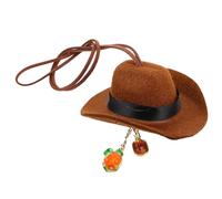 LIGHTAOTAO Hat Car Charm with Traditional Tibetan Elements Resistant to Fading Non Woven Fabric and Metal Material for Car Decoration and Home Ornament