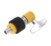 LIGHTAOTAO Hi-hat Post Clutch for Cymbal Drum Set Accessories in Yellow Aluminium Alloy, Provides Improved Drum Set Control and Easy to Carry for Drumming Performance Random Color