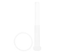 LIGHTAOTAO Meditative Crystal Singing Bowl Mallet Duo with Acrylic Striking Rods and Rubber Sleeves for Yoga Practice and Sound Baths