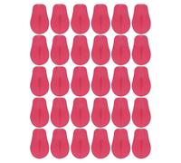 LIGHTAOTAO Mini Dog Tongue Accessories 30Pcs 13X8Mm Sturdy Material for Handmade Doll Making and Plush Animal Craft Supplies