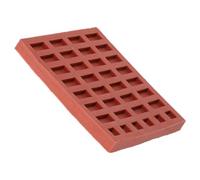 LIGHTAOTAO Miniature Brick Silicone Mold for Dollhouse Mini Garden and Wall Bricks, Soft Silicone Crafting Mold for Repeated Use