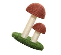 LIGHTAOTAO Mushroom-shaped Cat Scratching Post with Sisal Board Interactive Scratch Toy for Indoor Cats Bite-resistant Design Preserves Furniture Engages Natural Instincts