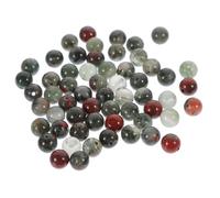 LIGHTAOTAO Natural African Bloodstone Beads Loose Gemstone Spacer Beads for Bracelet Making DIY Jewelry Craft Supplies
