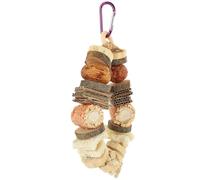 LIGHTAOTAO Natural Small Pet Molar for Hamsters Rabbits Chinchillas Natural Vine Chew Ball for Teeth Grinding Boredom Relief Dental Health Suitable for Small Pets and Cage Play