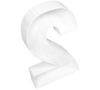LIGHTAOTAO Number 2 Balloon Holder Frame with Polystyrene Material for Party Decoration Atmosphere, White Balloon Box Suitable for Birthday Decoration and Family or Friends Celebrations