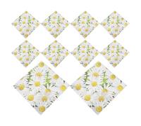 LIGHTAOTAO Paper Napkins Easy to Fold and Store Floral Napkins Disposable Daisy Print 20pcs Charming Elegance for Weddings and Special Events Table Decor