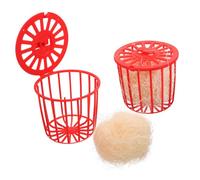 LIGHTAOTAO Parrot Bird Nest Basket with Natural Sisal Rope Hanging Bird Cage Nest Bowl for Breeding and Hatching Red Pigeon and Canary Nesting Bedding