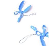 LIGHTAOTAO Pet Litter Sands Shovel Blue Small Scoop with Extra Long Handle Cat and Kitten Sand Cleaning Tool for Precise Pet Waste Removal