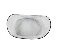 LIGHTAOTAO Pet Shearing Apron for Dogs and Cats Foldable Hair Catcher Bib Lightweight Polyester Grooming Cape Comfortable Skin-friendly Pet Supplies Hair Clipping Protector for Home Use