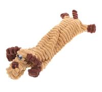 LIGHTAOTAO Plush Puppy Squeaky Dog Small Dogs Cartoon Shape Chew Alleviate Loneliness and Boredom Soft Pet for Puppies