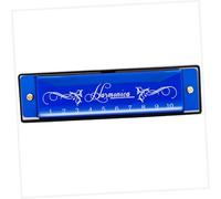 LIGHTAOTAO Portable Mini Harmonica Key of C for Beginners and Children, 10 Holes with 20 Tones, Abs and Metal Material, Easy to Play with Softer Tone, for Birthday and Christmas