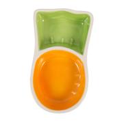 LIGHTAOTAO Premium Ceramic Small Pet Feeder Bowl for Hamsters and Guinea Pigs Easy to Dish for Dwarf Hamsters and Squirrels Practical Animal Feeding Supply for Healthy Growth