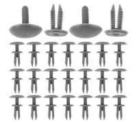 LIGHTAOTAO Push Pin Car Fasteners Clips 30Pcs Plastic Retainer for Universal Automotive Trim Panel and Headliner Fixing