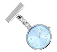 LIGHTAOTAO Quartz Pocket Watch with Waterproof Alloy Case and Glass Lens for Nurses Key Shape Hanging Watch Easy to Read with Stylish Design Suitable for Clinic Staff and Paramedics