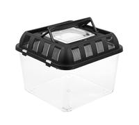 LIGHTAOTAO Reptile Breeding Box Acrylic Portable Pet Breeding Cage 20x20x16cm Handle for Spider Frog Snake Reptiles Amphibians Terrarium Supplies
