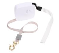 LIGHTAOTAO Retractable Mini Dog Leash for Small Dogs Lightweight Pet Traction Rope with Smooth Extendable Tape Ergonomic Wrist Strap for Easy Control and Outdoor Training Random Color