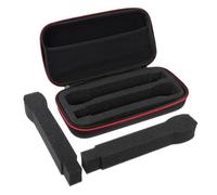 LIGHTAOTAO Scratch Small Microphone Bag Protective Storage Case for Handheld Mic Lightweight Compact Carry Pouch with Sturdy Construction for Streaming and Recording Use