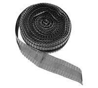 LIGHTAOTAO Self-Adhesive Hemming Tape for Pants and Jeans Black Fusing Strip for Quick No-sew Clothing Repair Instant Hem Tape for DIY Sewing and Garment Mending