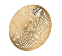 LIGHTAOTAO Silent Cymbals Low Volume Drum Practice Mute Cymbals Set for Beginners Artists Percussion Accessories