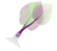 LIGHTAOTAO Silicone Betta Fish Resting Bed with Double Layer Leaf Design for Safe Spawning Environment and Breeding, Aquarium Decoration Suitable for Betta Fish Resting and Hideout