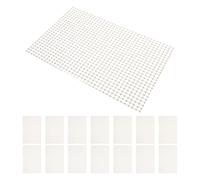 LIGHTAOTAO Silicone Brooder Pads for Parrots 20X30Cm 20Pcs - Mesh Net Non-Slip Nesting Mat for Chick Hatching and Bird Nursery, Parrot Heating Pad Accessory