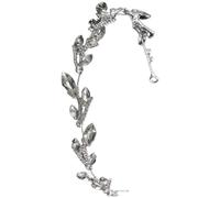 LIGHTAOTAO Silver Alloy Cubic Zirconia Headband Hair Accessory for Bride Dazzling Inlaid Zircon, Fashionable and Elegant Design, for Wedding or Holiday Events