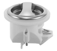 LIGHTAOTAO Silver Round Knob Rv Drawer Lock Made of Abs and Alloy for Storage Compartments and Drawers, Maximizing Storage Efficiency and Enhancing Privacy in Motor Compartments and Outdoor