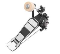 LIGHTAOTAO Single Bass Drum Pedal with Hammer Beater Metal Drum Pedal Replacement Accessory Suitable for Jazz