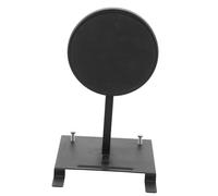 LIGHTAOTAO Single Drum Pedal Trainer Practice Mat Black Steel Bass Drum Silence Pad Improves Sound Quality for Instrument Beginners