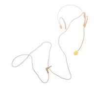LIGHTAOTAO Small Headset Microphone Wireless Headworn Mic for Boys and Girls, Plastic and Metal with Sponge, Sound Quality for Kindergarten Performance Stage Use during Graduation Time