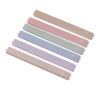 LIGHTAOTAO Soft-tip Highlighters during Graduation Festival Oblique Head Marker Pens 6pcs for Emphasizing Notes and Drawing Attention, Portable Student Stationery for Studying and Home Use