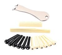 LIGHTAOTAO Sturdy Guitar Bridge Pins Puller Tool Set for Acoustic and Electric Guitar Made of Plastic and Metal with Simple Installation and Convenient Operation