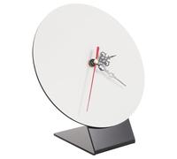 LIGHTAOTAO Sublimation Clock Blanks Wooden Round Wall Clock Face for Crafts with Precision Timekeeping and Pointers, Ideal for Bedroom and Living Room Decoration