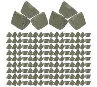 LIGHTAOTAO Triangle for Grinding and Buffing Silicon Carbide Ceramic Abrasive Lightweight Polishing Media Fast Buffing Abrasive for Jewelry Store and Home Use for Artificial Crystal Agate