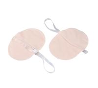 LIGHTAOTAO Underarm Sweat Pads Made of Soft Breathable Cotton, 1 Pair Reusable Sweat-absorbing Pads Designed for Sweat-free Armpit Protection and Non-visible Dress Guards to Fight