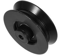 LIGHTAOTAO V-groove Pulley Hardware Steel Wheel for Hardware Doors and Windows, Heavy-duty Guide Wheel with Protective Cover Suitable for Production Processes and Daily Life Applications