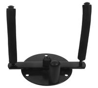 LIGHTAOTAO Wall-mounted Trumpet Hook Holder in Black Iron for Instrument Storage and Space-saving with Creative Design, Trumpet Wall Hanger Rack for Music Rooms and Studios