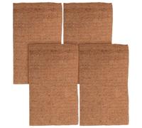 LIGHTAOTAO Washable Nesting Pads Made from Natural Coconut Fiber 4pcs for Chicken Coop Providing Comfortable Nesting Environment and Easy-to-use Nest Box Pads for Chickens