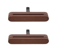 LIGHTAOTAO Wood Car Essential Oil Diffuser Black Walnut Material Vent Clip Set with Odorless Refill Cotton Sticks Rapid Diffusion and Versatile Usage on The Go and Car Air Freshener