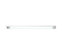 Lightbox LED Under-Unit Light, 550 Lumens, 4000 Kelvin, 60 cm, Gesture Control, Motion Sensor, Rechargeable Battery via USB-C | Silver, Ideal for Kitchen, Cupboard, Hallway