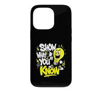 Lightbulb Megaphone Show Knowledge Case for iPhone 13 Pro