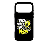 Lightbulb Megaphone Show Knowledge Case for iPhone 17 Pro Max