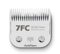 LightClipper Detachable Ultra Edge Dog Clipper Blade - Constructed of Carbonized Steel, Resists Heat and Rust with Long-Lasting Sharp Edges - A5 Series (7FC: 1/8" (3.2MM))