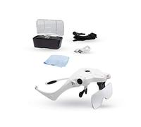 Lightcraft LED Magnifier Spectacles & Headband, LC1780USB