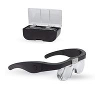 Lightcraft Pro LED Magnifier Glasses with 4 Lenses, LC1790USB