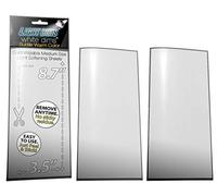 LightDims Self Adhesive White Blackout / Softener Sheet, Medium Size (4 Sheets in Total), Warm Colour and a Free Mystery Gift
