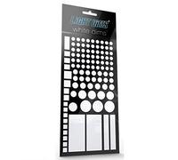 LightDims White Dims - Light Dimming LED Covers/Light Dimming Sheets for White Colored Baby Monitors, Electronics and Appliances and More. Dims 80-90% of Light, in Retail Packaging.